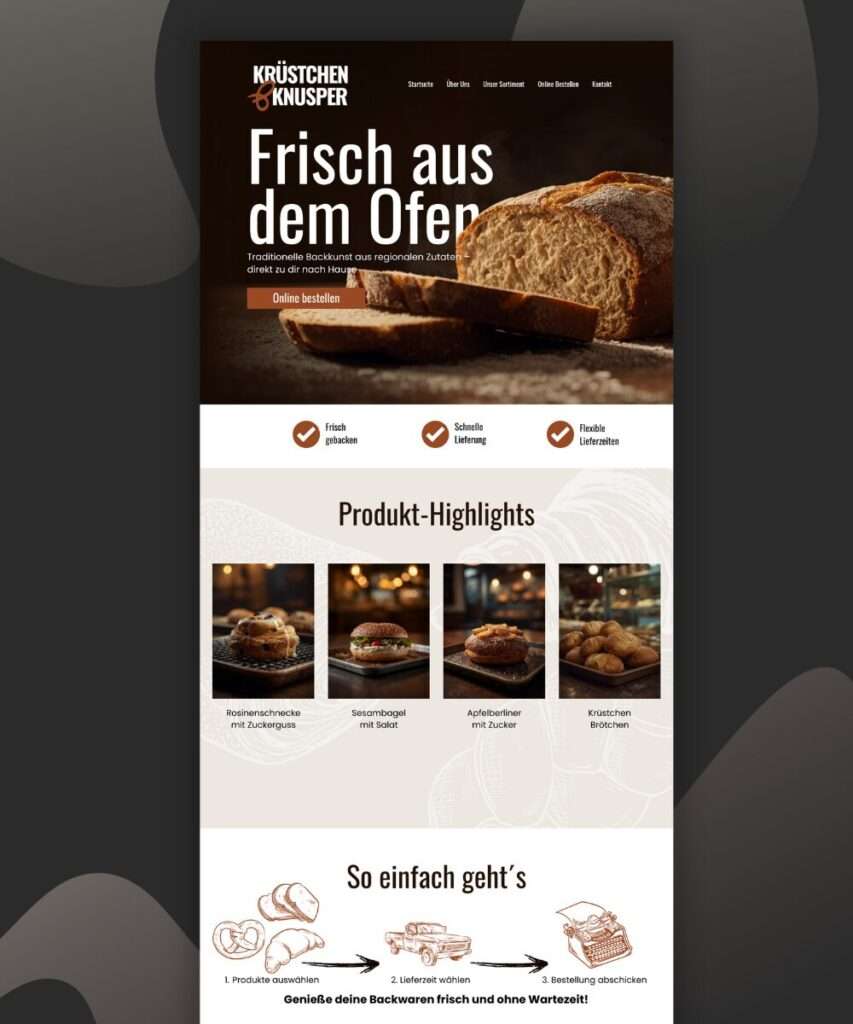 Bäckerei Köln Markenauftritt Jasmin Moody modern 